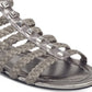 Marc Fisher Women's Pepita Open Toe Casual Gladiator Gray Size 9 M