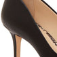 Enzo Angiolini Women's Donata Leather Pointed Toe Classic Pumps  Black Size 6.5 M