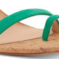 INC International Concepts Women's Wanada Open Toe Ankle Strap Classic Pumps Green Size 9.5 M-WC