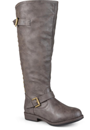 Journee Collection Women's Spokane Boot Brown Size 9.5M