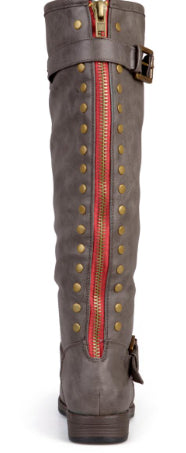 Journee Collection Women's Spokane Boot Brown Size 9.5M