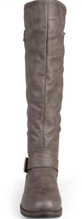 Journee Collection Women's Spokane Boot Brown Size 9.5M