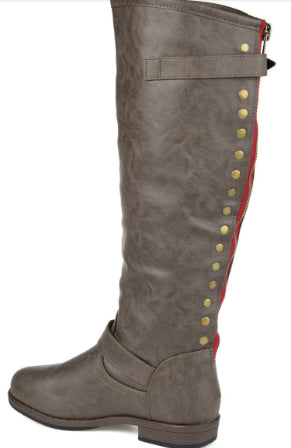 Journee Collection Women's Spokane Boot Brown Size 9.5M