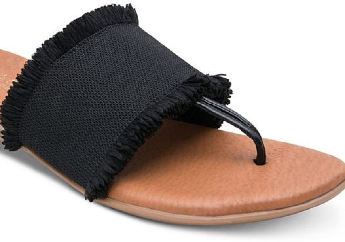 Andre Assous Women's Nanette Flip-Flop Black Size 6