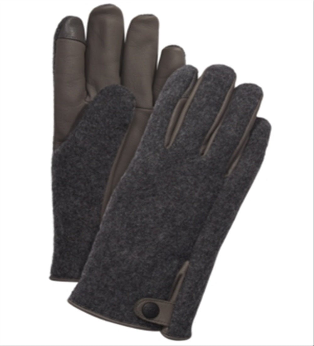 Ugg Men's Mixed Media Gloves Black Size SM