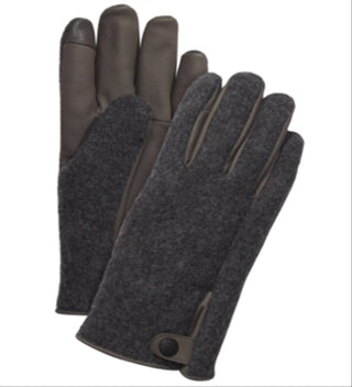 Ugg Men's Mixed Media Gloves Black Size SM