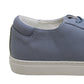 Kenneth Cole Women's Kam Leather Low Top Lace up Fashion Sneakers Blue Size 9 M