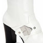 Calvin Klein Women's Cai Bootie White Size 9 M