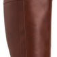 Giani Bernini Women's Rozario Leather Almond Toe Knee High Black Size 9 M