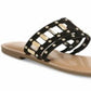 Bar III Women's Avah Open Toe Casual Slide Sandals Brown Size 7 M