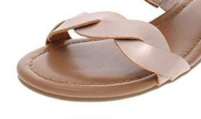 Style & Co Women's Metallic Faux Leather Wedges Pink Size 8.5 M