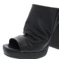 Madden Girl Women's Lambie Faux Leather Slouchy Mules Black Size 9
