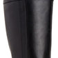 Giani Bernini Women's Rozario Leather Almond Toe Knee High Black Size 8W-WC