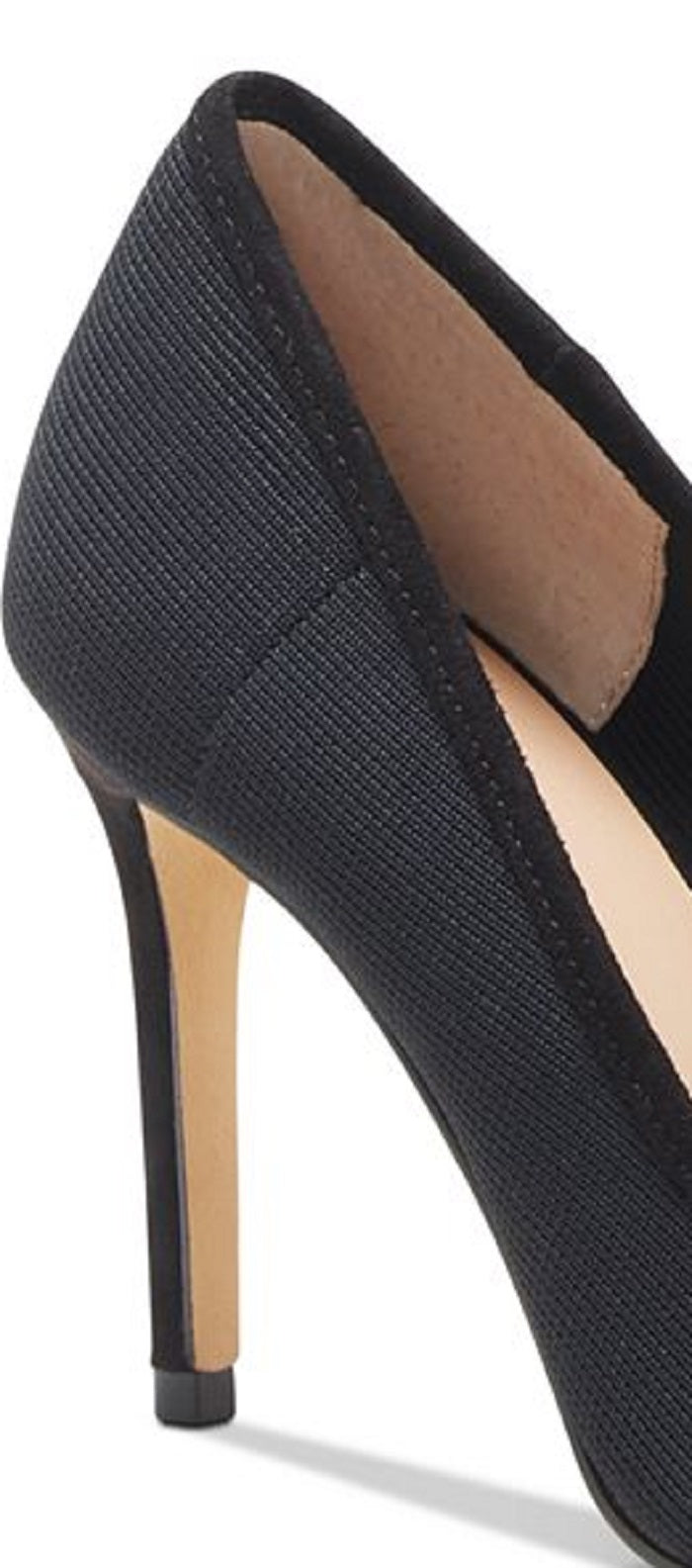 Inc Women's Khari Striped Knit Pumps  Black Size 9M