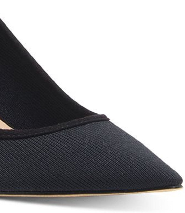 Inc Women's Khari Striped Knit Pumps  Black Size 9M