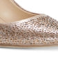 INC International Concepts Women's Zitah6 Fabric Pointed Toe Classic Pumps Brown Size 6 M