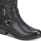 White Mountain Women's Liona Tall Knee High Boot Black Size 5 M