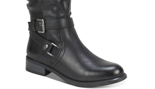 White Mountain Women's Liona Tall Knee High Boot Black Size 5 M