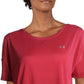 Under Armour Women's Fitness Running T-Shirt Red Size Small