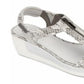 Kenneth Cole Reaction Women's Pepea Zip Wedge Sandals White Size 5 M