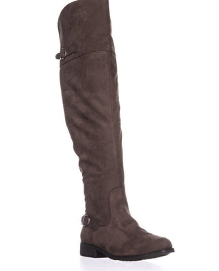 American Rag Women's Adarra Closed Toe Knee High Fashion Boots Brown Size 11 M