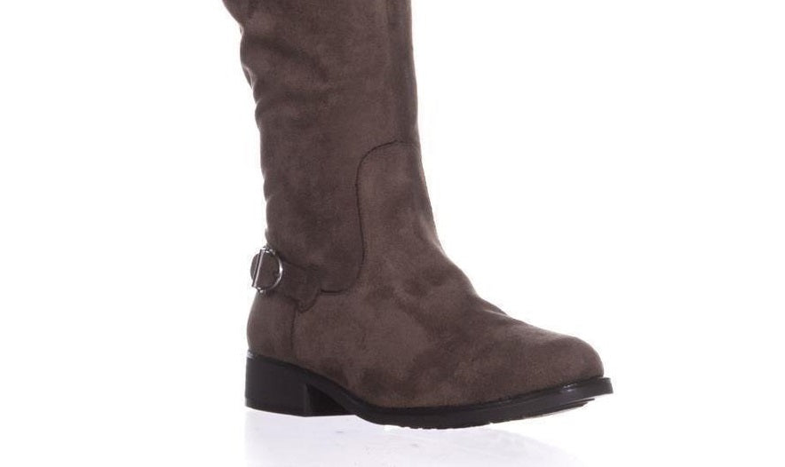 American Rag Women's Adarra Closed Toe Knee High Fashion Boots Brown Size 11 M