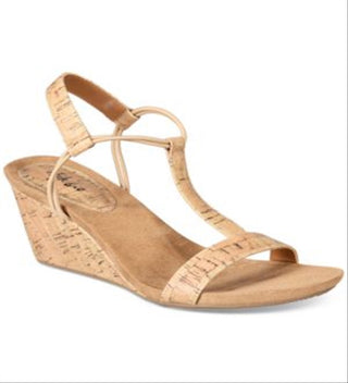 Style & Co Women's Mulan Open Toe Casual Platform Sandals Brown Size 6 M