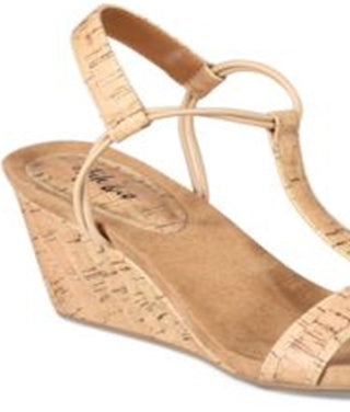 Style & Co Women's Mulan Open Toe Casual Platform Sandals Brown Size 6 M