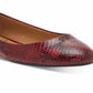 Jessica Simpson Collection Women's Ballet Flats Red Ginly Ballet Flat Red Size 5.5 M