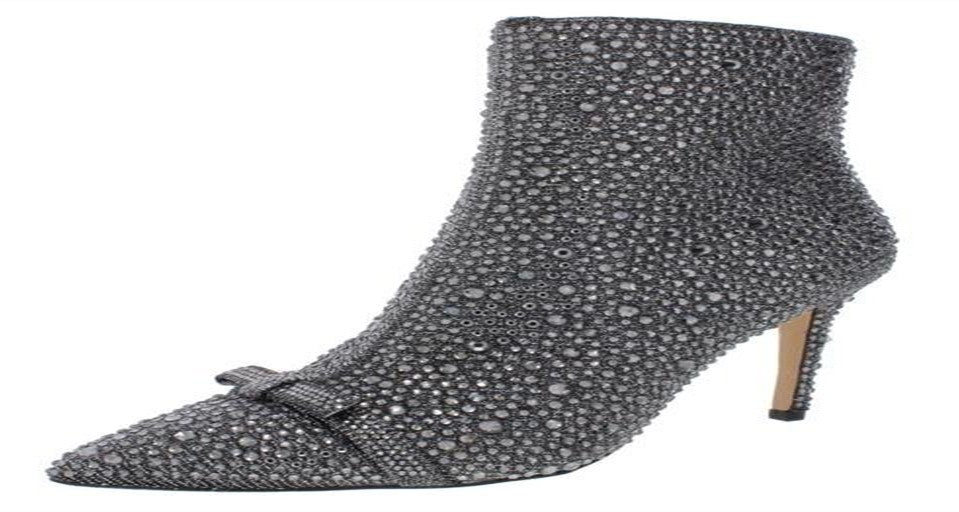 INC International Concepts Women's Ignacia Pointed Toe Ankle Fashion Boots Gray Size 8 M