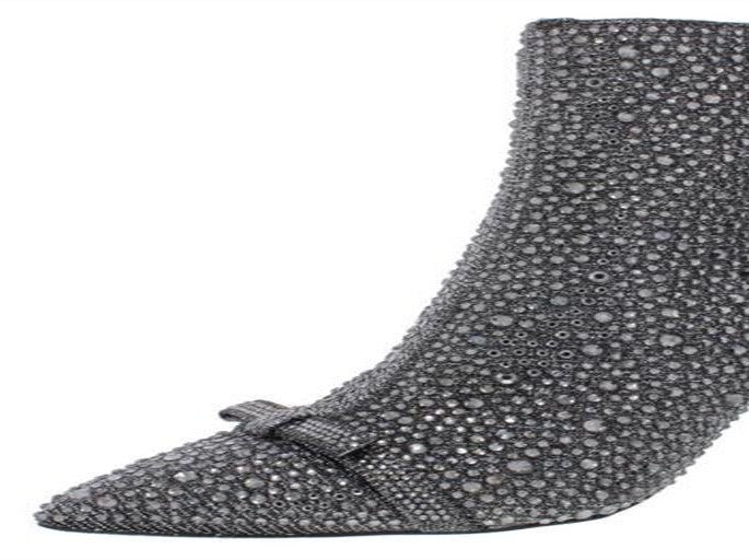 INC International Concepts Women's Ignacia Pointed Toe Ankle Fashion Boots Gray Size 8 M