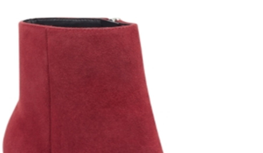 Marc Fisher Retire Booties Red Size 6.5 M