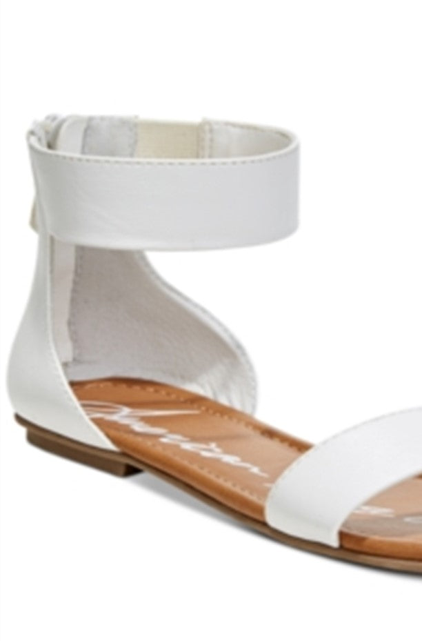 American Rag Women's Keley 2 Open Toe Casual Ankle Strap Sandals White Size 9.5M
