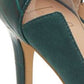 INC International Concepts Women's Khione Vinyl Pieced Multi Animal Pumps Green Size 8.5 M