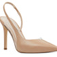 Nine West Women's Toffee Vinyl Slingback Pumps Brown Size 8.5 M