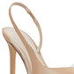 Nine West Women's Toffee Vinyl Slingback Pumps Brown Size 8.5 M