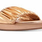 Katy Perry Women's Lizzie Pool Slides Gold Size 8 M