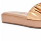 Katy Perry Women's Lizzie Pool Slides Gold Size 8 M