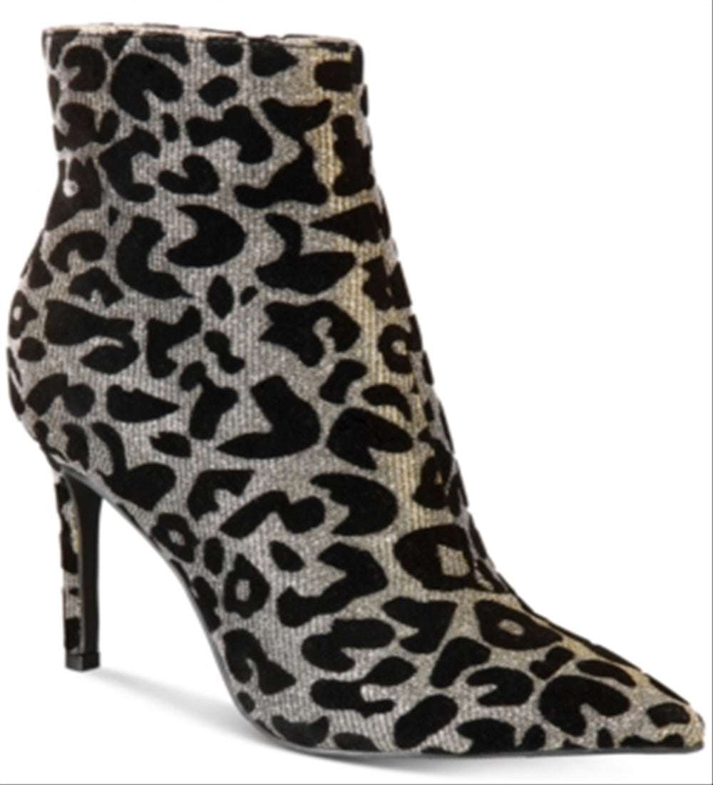 Thalia Sodi Women's Ryliep Pointed Toe Ankle Fashion Boots Gray Size 8 M