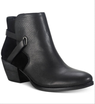 American Rag Women's Ashlyn Leather Ankle Boots Black Size 7.5 M