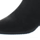 Aqua College Women's Round Toe Block Heel Zip up Booties Black Size 9.5 M