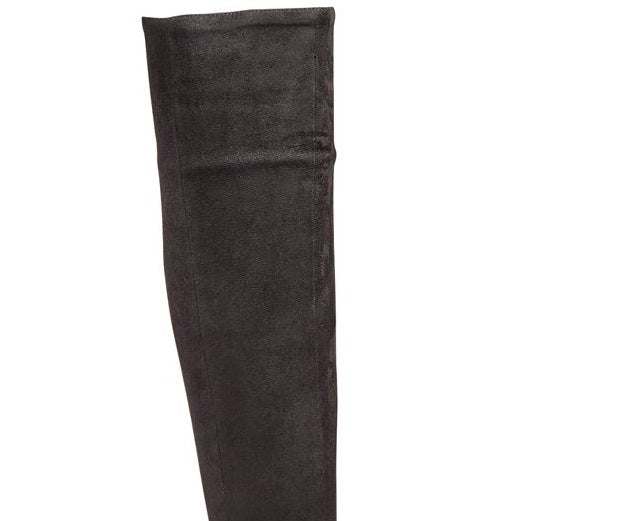 Material Girl Women's Candice Over the Knee Boots Black Size 6.5 M