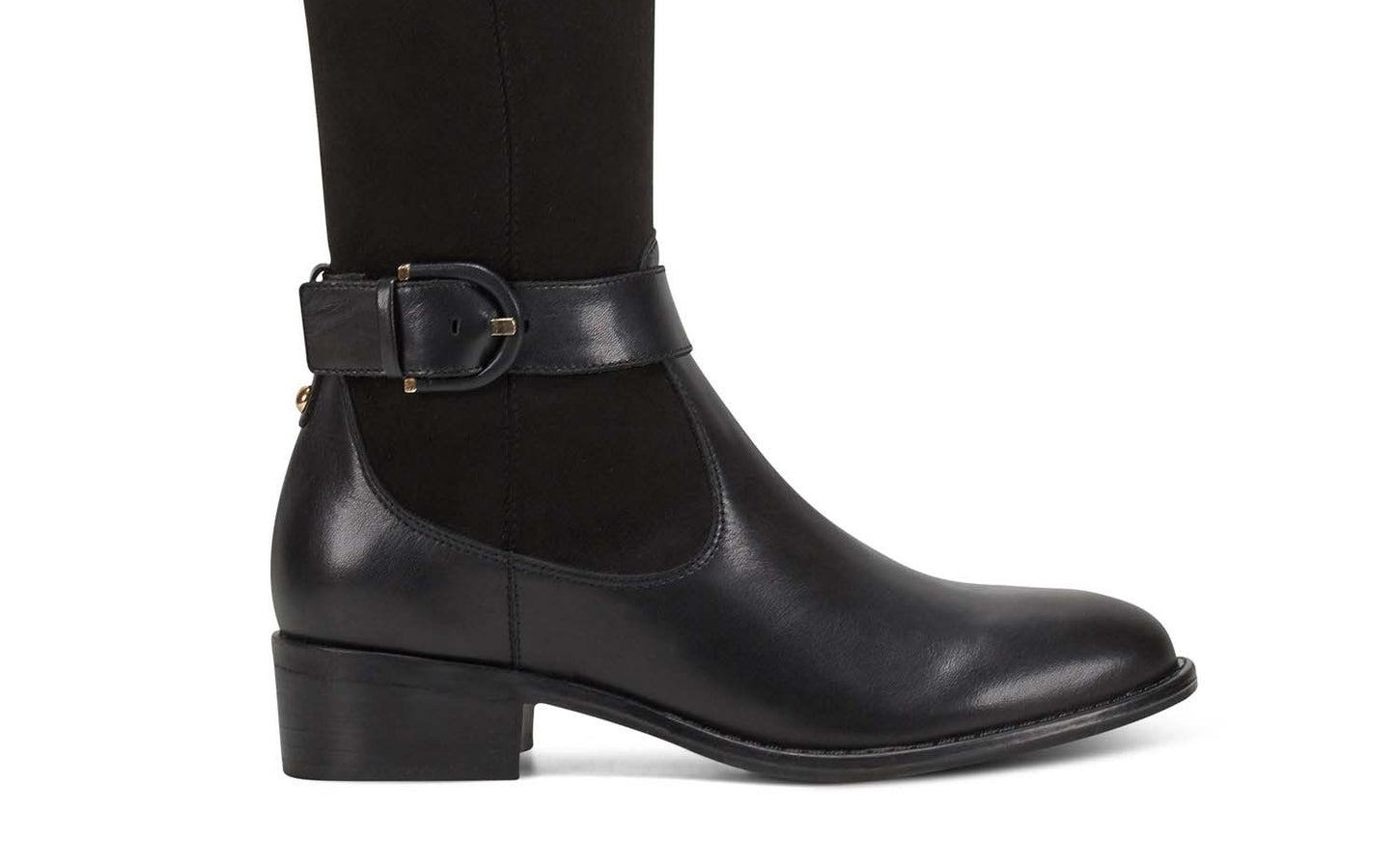 Nine West Women's Nacoby Over the Knee Riding Boots Black Size 6.5 M