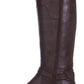 Guess Women's Closed Toe Knee High Riding Boots Brown Size 11 MW
