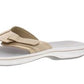 Clarks Women's Brinkley Sail Thong Slip on Flip Flops Gray Size 7 M