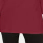 Karen Scott Women's Cotton Boat Neck 3/4-Sleeve Knit Top Red Size Small