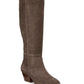Style & Co Women's Izalea Crocodile Closed Toe Ankle Fashion Boots Brown Size 7.5 M