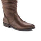 Bare Traps Women's Yulissa Faux Leather Slouchy Riding Boots Brown Size 7 M