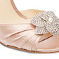 Steve Madden Women's Sb briar Nude Satin Sandel Pink Size 8.5 M