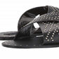 Steve Madden Women's Girlish Sandal Black Size 6.5